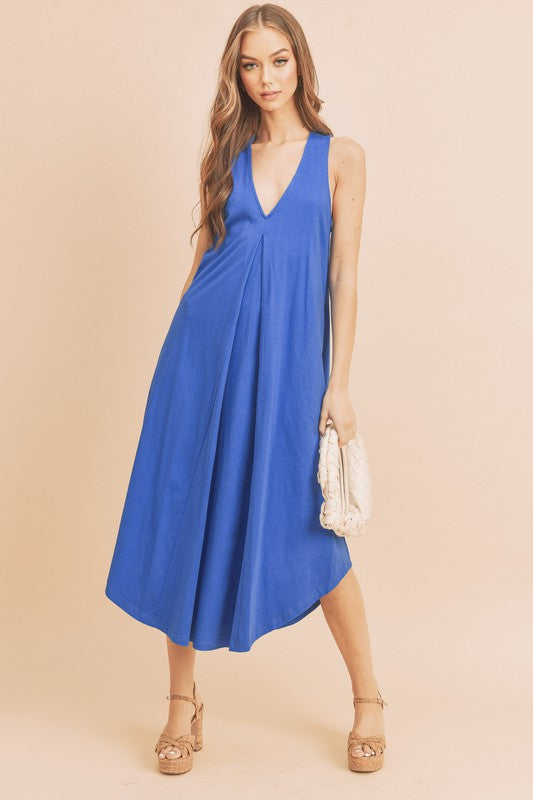 Aemi+Co Frill Sleeveless Drop Waist Mini Dress main image 1