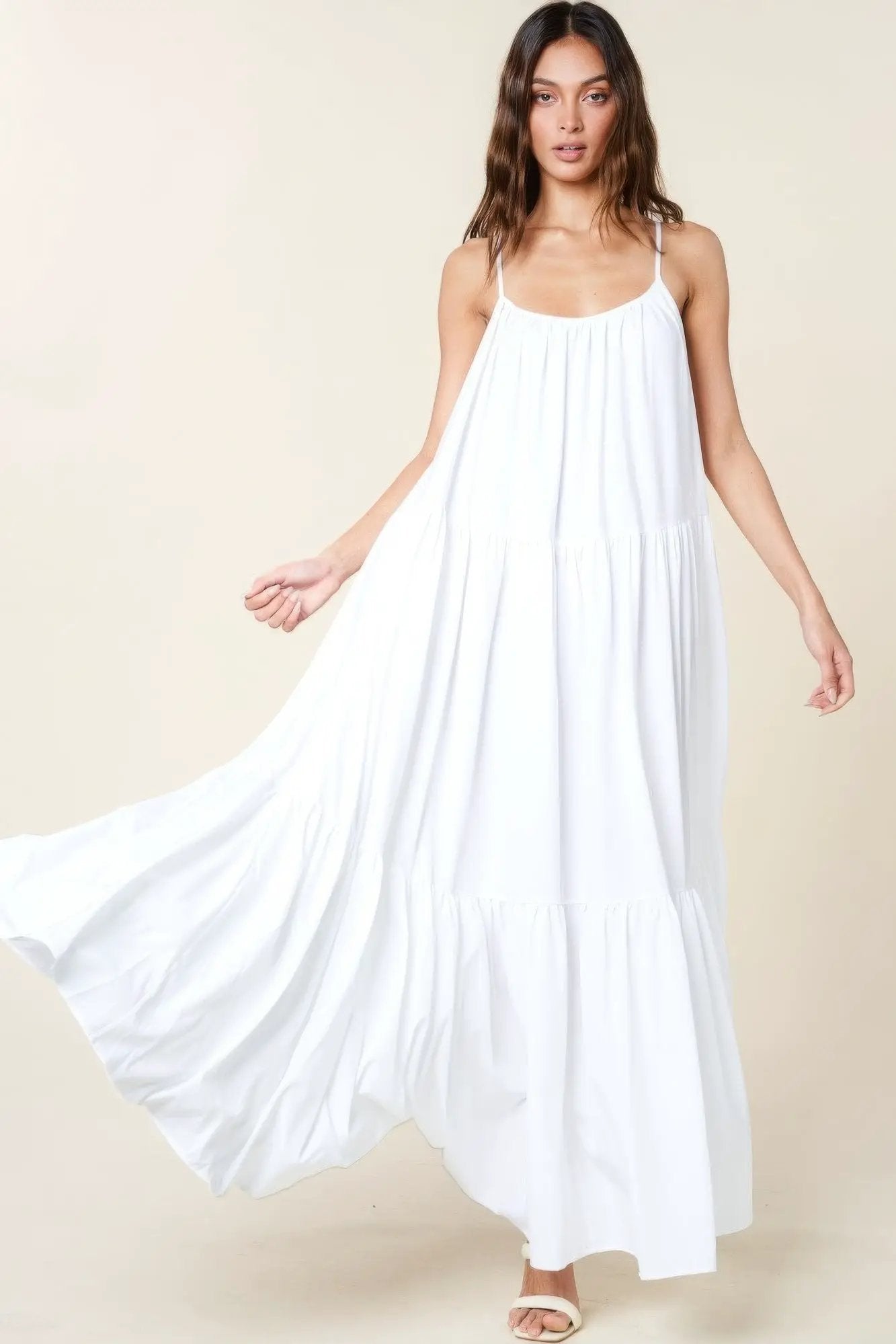 Maxi Sun Dress With Pockets – AMIClubwear