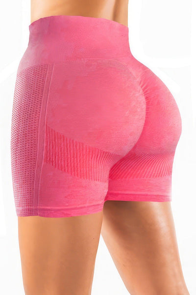 Seamless Scrunch Yoga Shorts - AMIClubwear