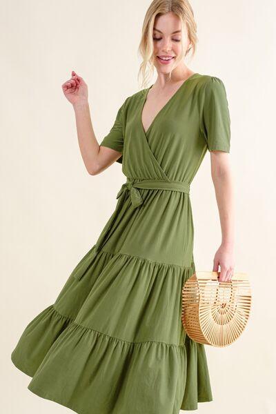 Care Free Short Midi Dress main image 1