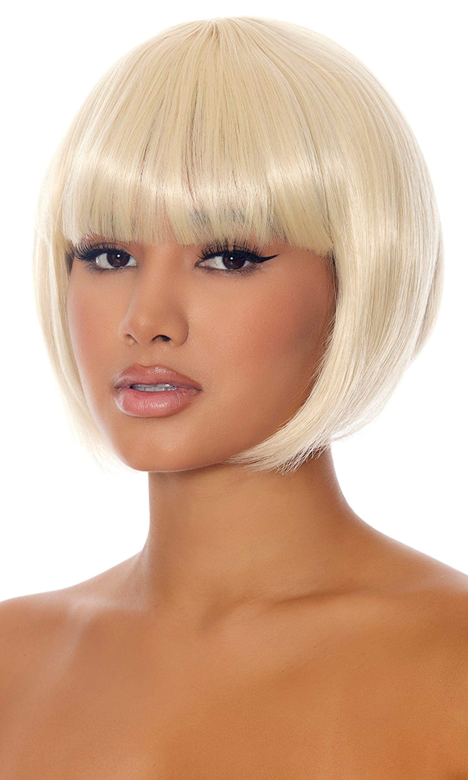 Bob Wig With Bangs Amiclubwear 