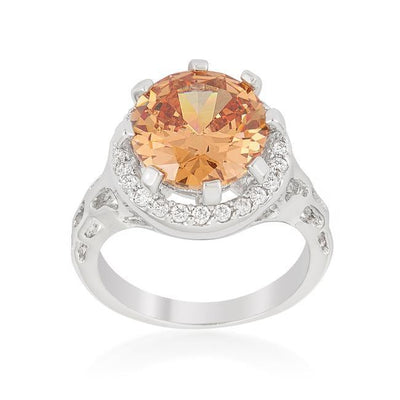 Champagne Organic Cocktail Ring - AMIClubwear
