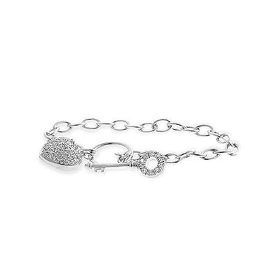 Heart and Key Bracelet - AMIClubwear