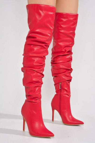 LEEXA - RED - AMIClubwear