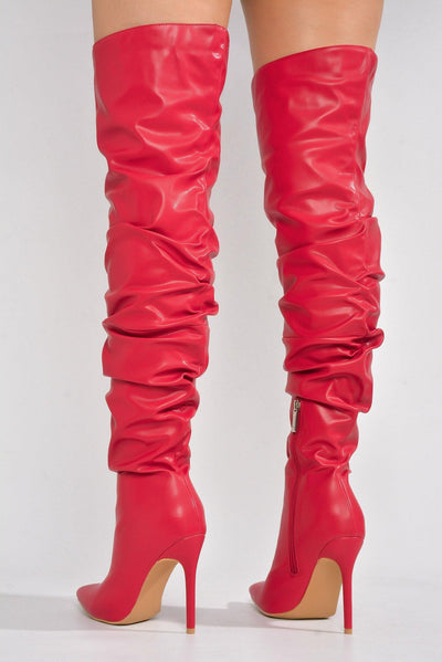 LEEXA - RED - AMIClubwear