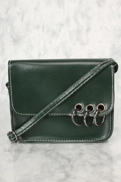 Sexy Hunter Green Sequins Small Shoulder Handbag - AMIClubwear
