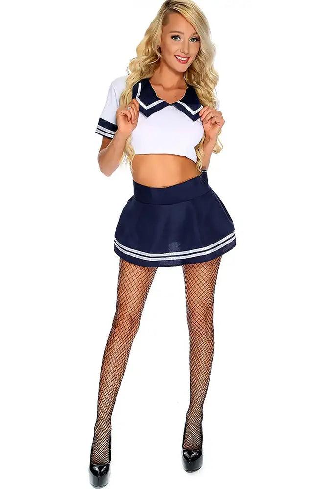 Sexy White Navy Sailor 3pc. Costume
