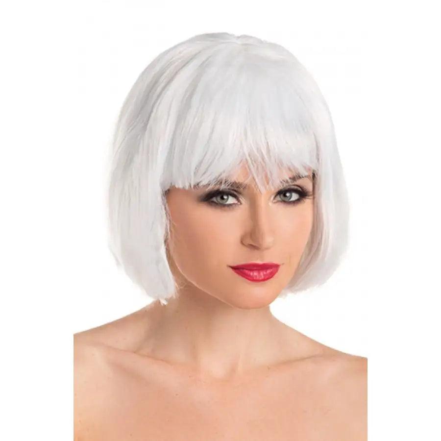 Sexy White Wig Costume Accessory Amiclubwear 