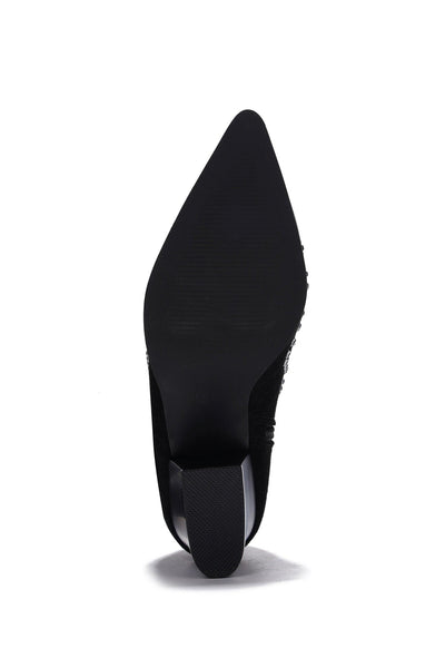 TRIPOLI - BLACK Thigh High Boots