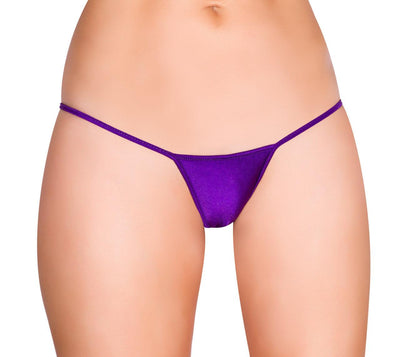 127L - Low Rise String Back Bottom - AMIClubwear