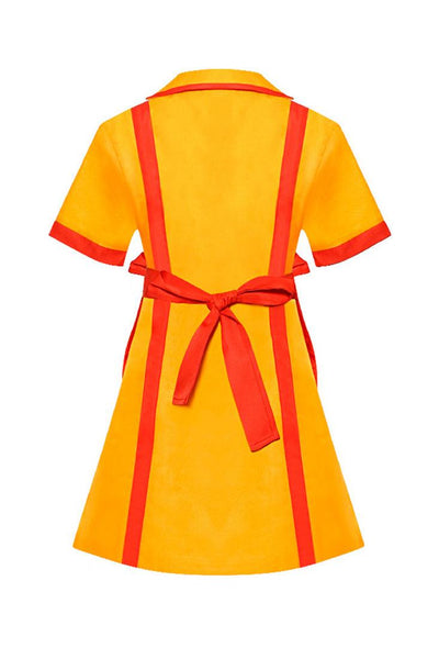 Yellow Red 2 Broke Girls Movie Character Costume - AMIClubwear