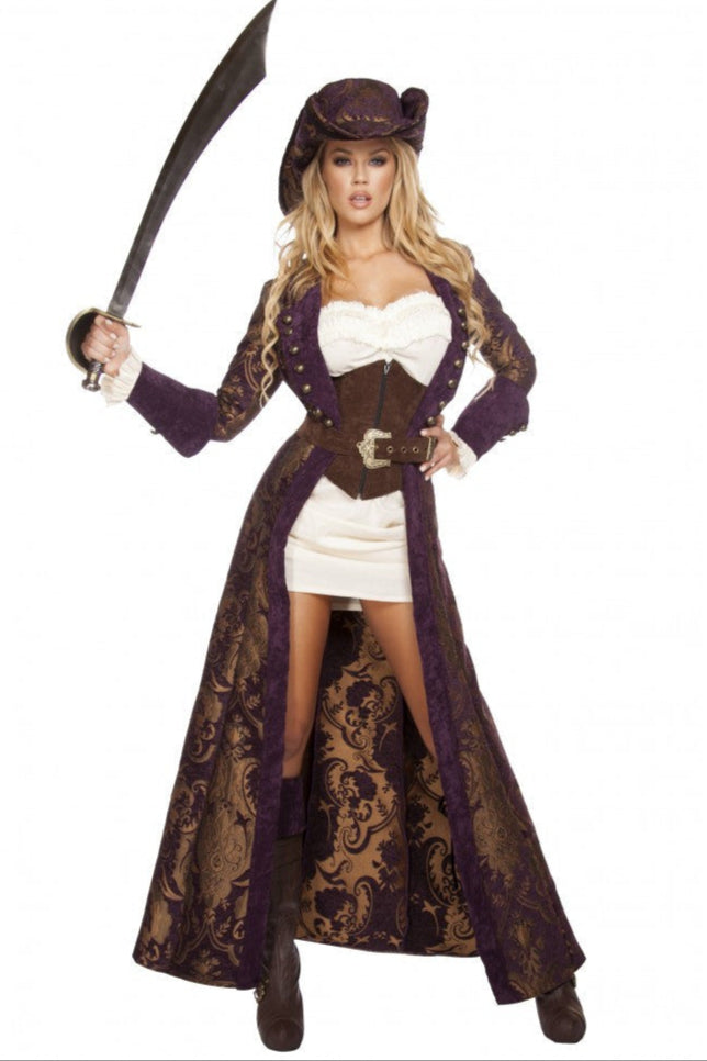 4574 6pc Decadent Pirate Diva - Roma Costume New Arrivals,New Products,Costumes - 1