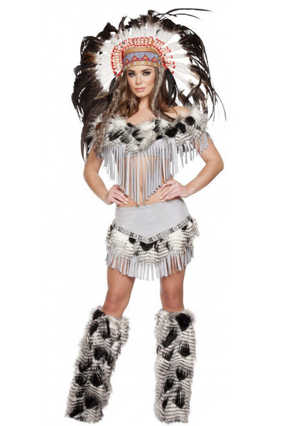 4582 3pc Lusty Indian Maiden - Roma Costume New Arrivals,New Products,Costumes - 1