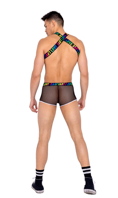 6156 - Men’s Pride Harness with Suspenders