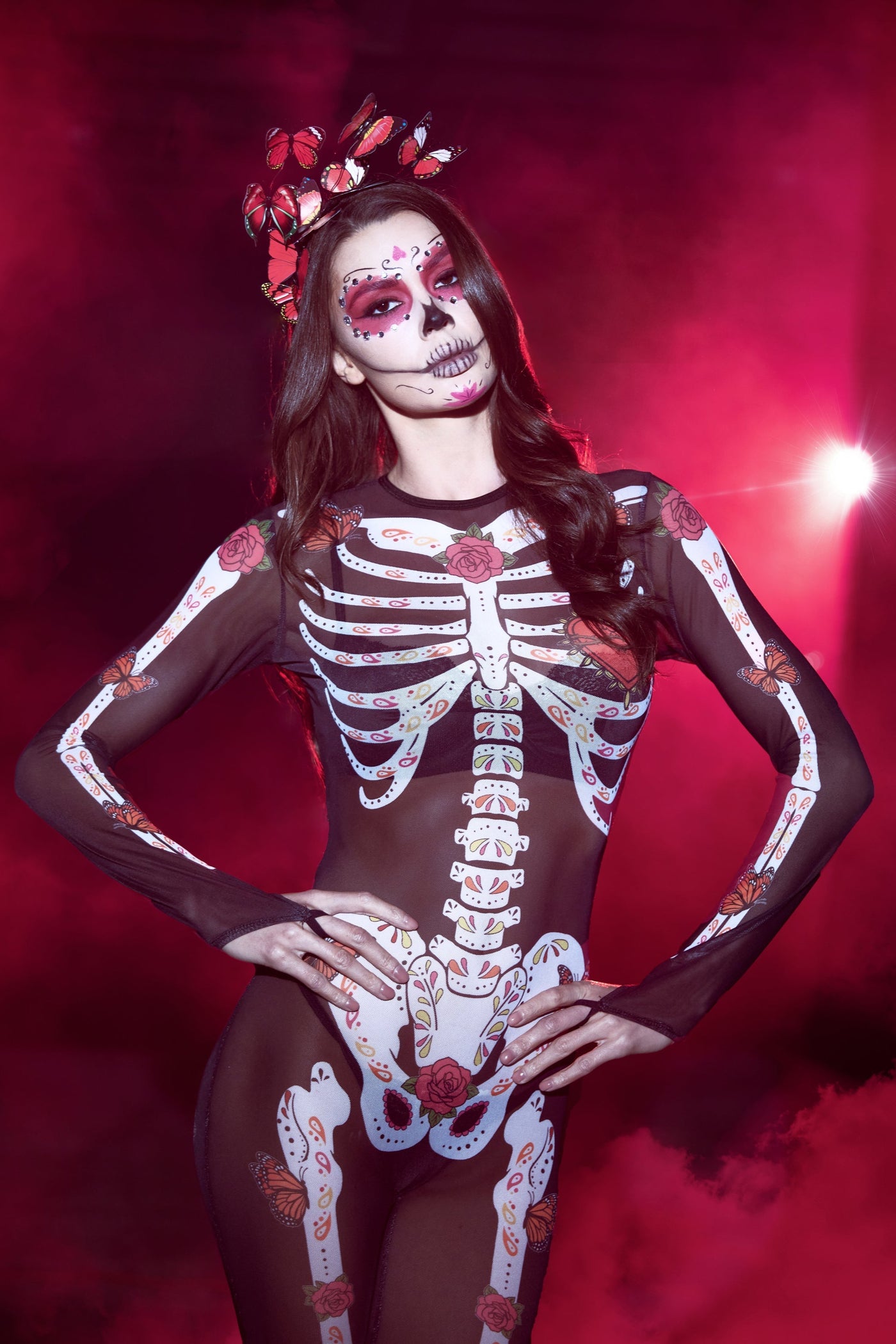 6377 - 2pc Sugar Skeleton