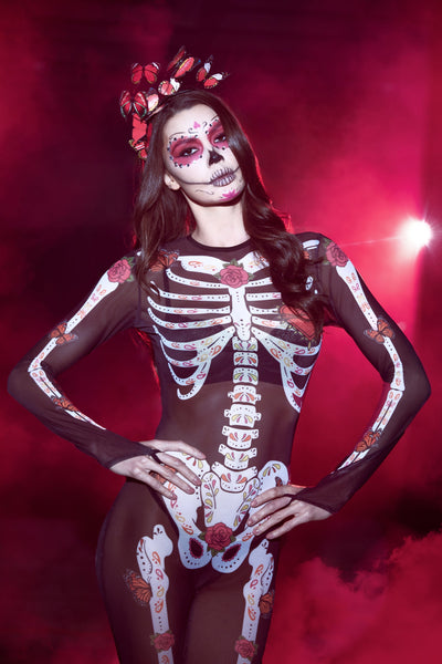 6377 - 2pc Sugar Skeleton