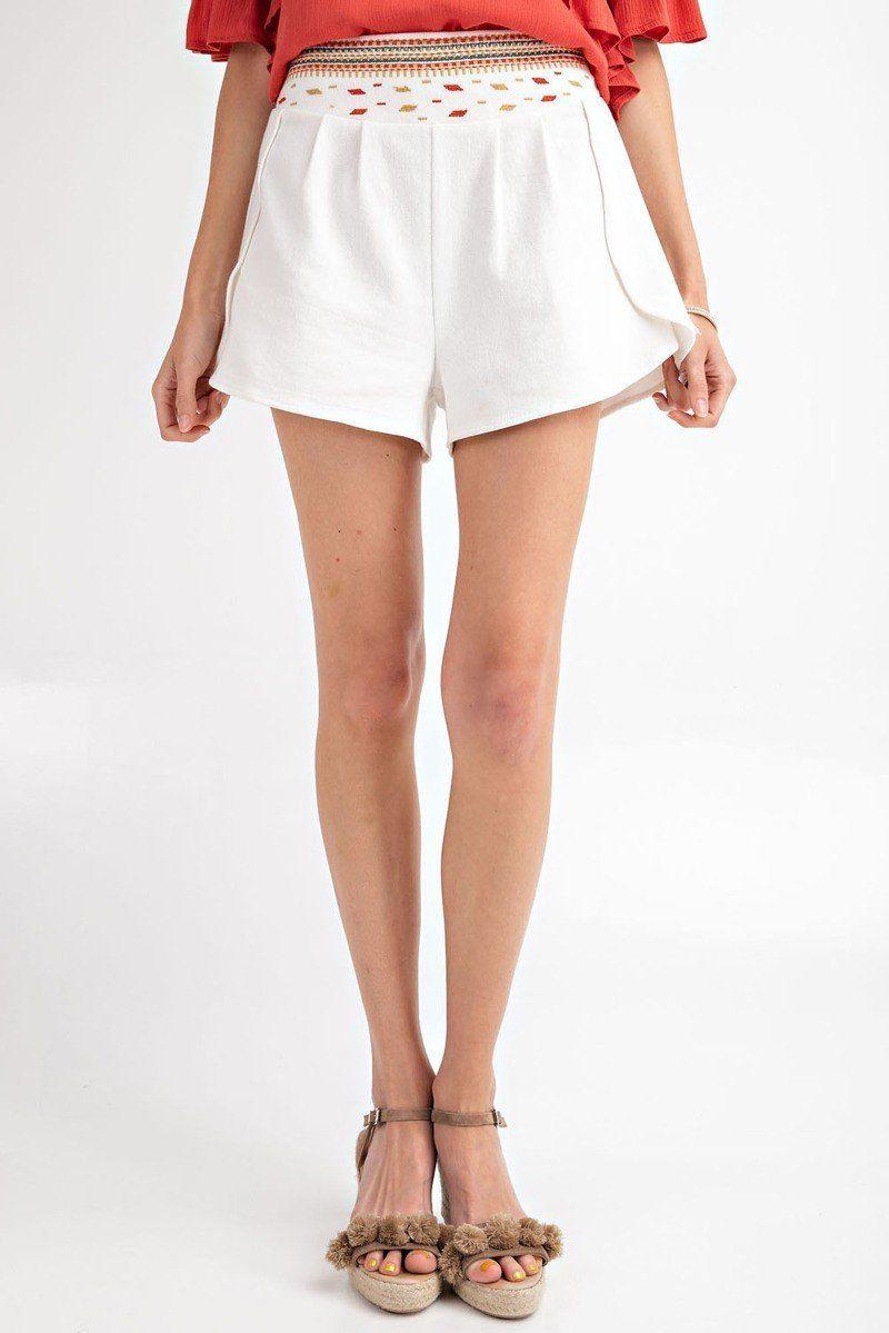 High Rise Waist Shorts - AMIClubwear