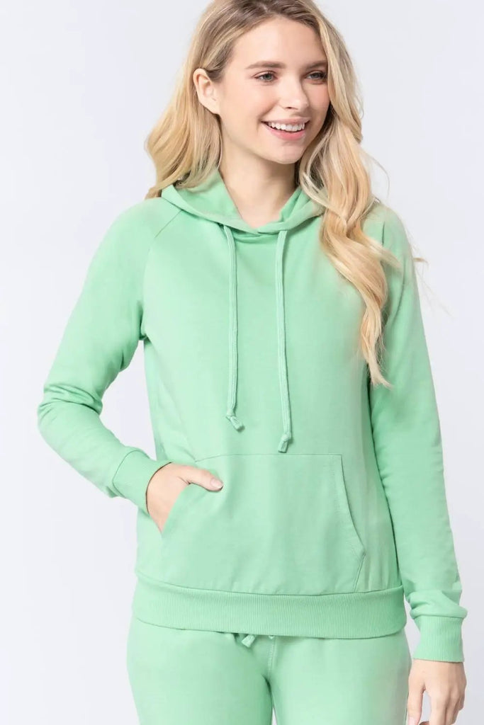 French Terry Pullover Hoodie