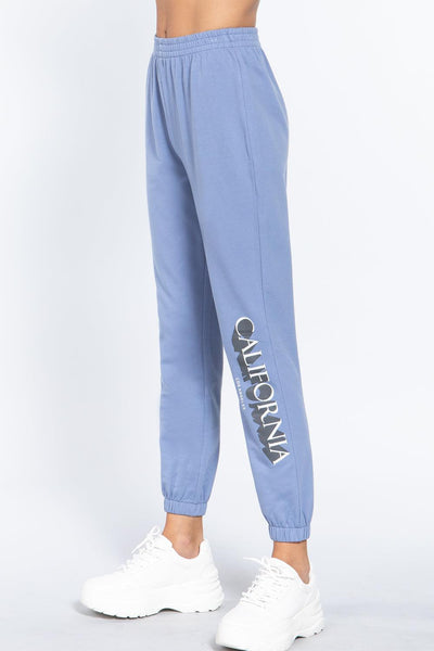 Graphic Long Jogger Pants - AMIClubwear