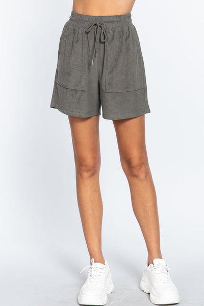 Terry Toweling Shorts - AMIClubwear