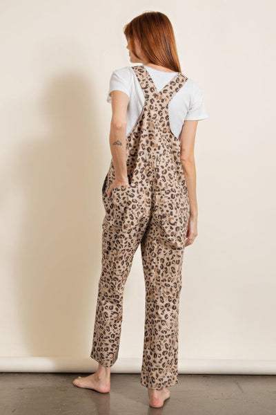 Animal/leopard Printed Jumpsuit - AMIClubwear