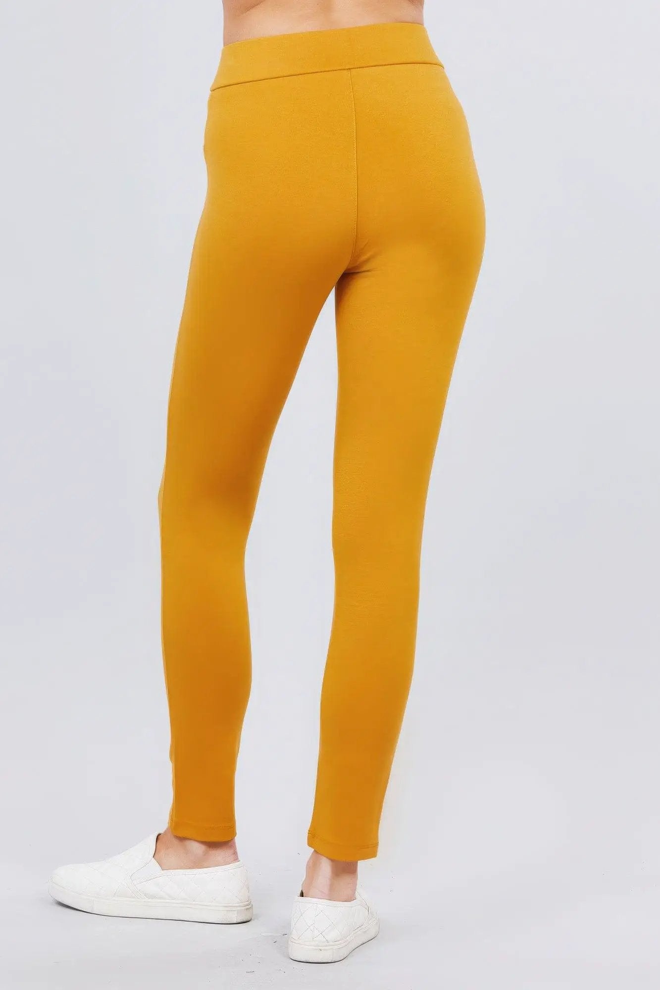 Mid-rise Ponte Pants