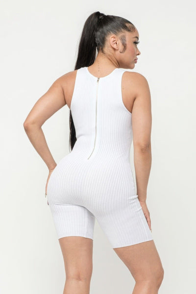 Poinetlle Stitch Romper - AMIClubwear