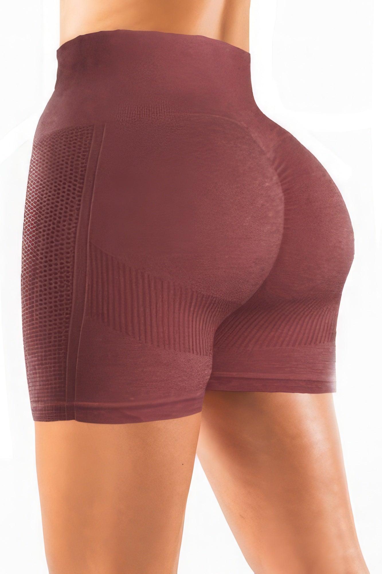 Seamless Scrunch Yoga Shorts - AMIClubwear