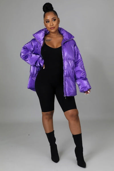 Non-stretch Bomber Jacket - AMIClubwear