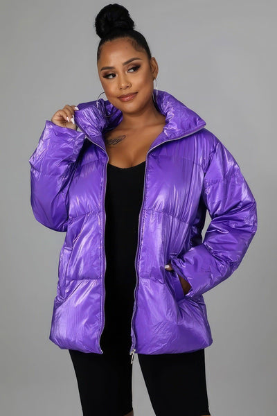 Non-stretch Bomber Jacket - AMIClubwear