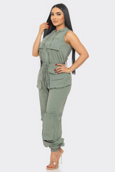 Cargo Jumpsuit - AMIClubwear