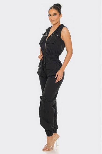 Cargo Jumpsuit - AMIClubwear