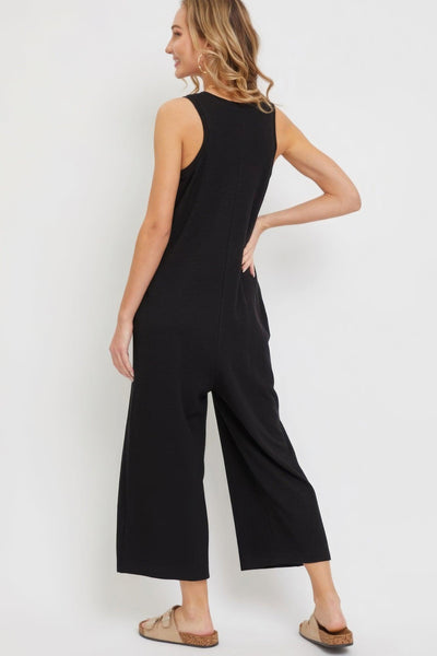 Buttondown Jumpsuit - AMIClubwear