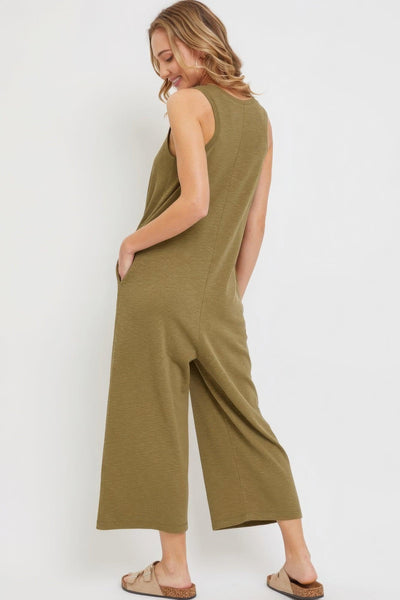 Buttondown Jumpsuit - AMIClubwear