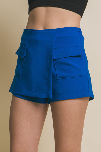 Vertigo Skorts With Cargo Pockets - AMIClubwear