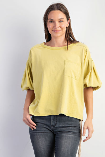 Cotton Jersey Knit Top