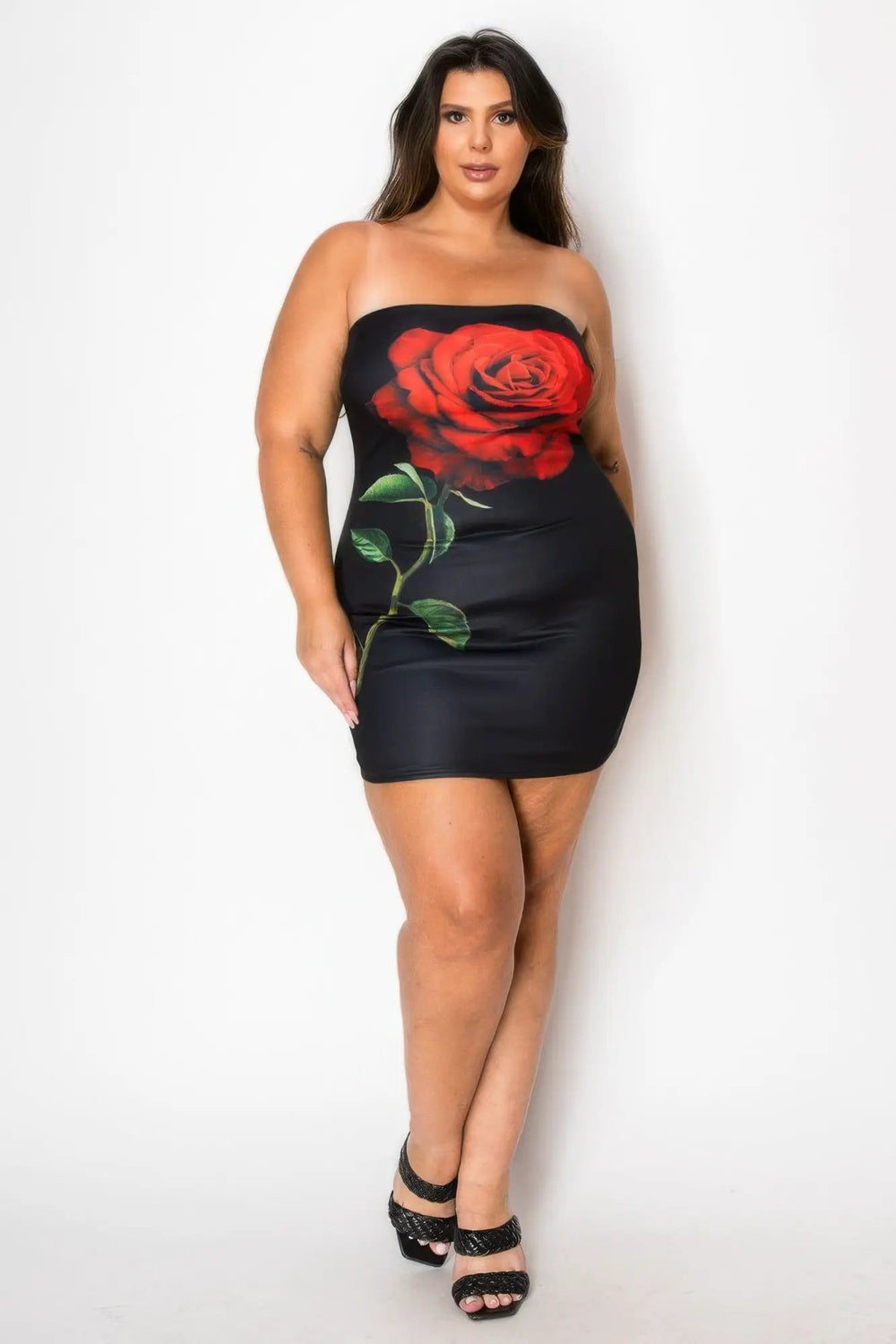 Sexy Plus Size Dresses, Sexy Plus Size Dress, Sexy Pink Plus Size Dresses   AMIClubwear