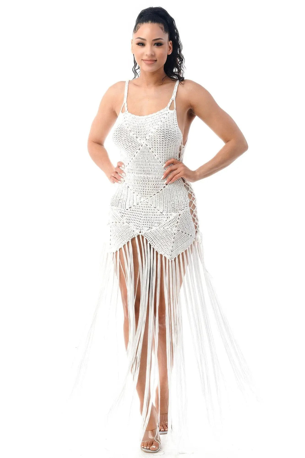 sachin and babi light blue dress Sexy Tassel Fringe Mini Dress 🔥🥰 {All occasions fits✨😍} Size S M L fits  XL Price40,000 Topnotch Quality‼️📌