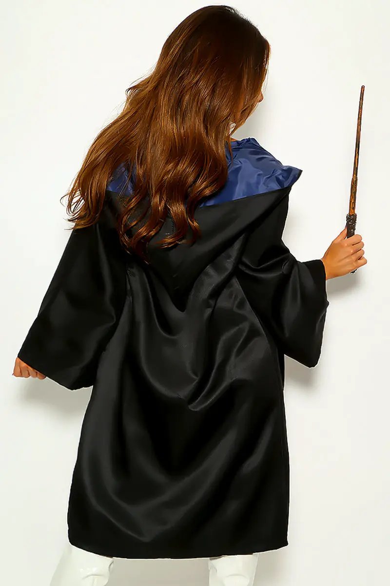 Claw Of Raven Blue Sexy Wizard 3 Piece Harry Halloween Costume