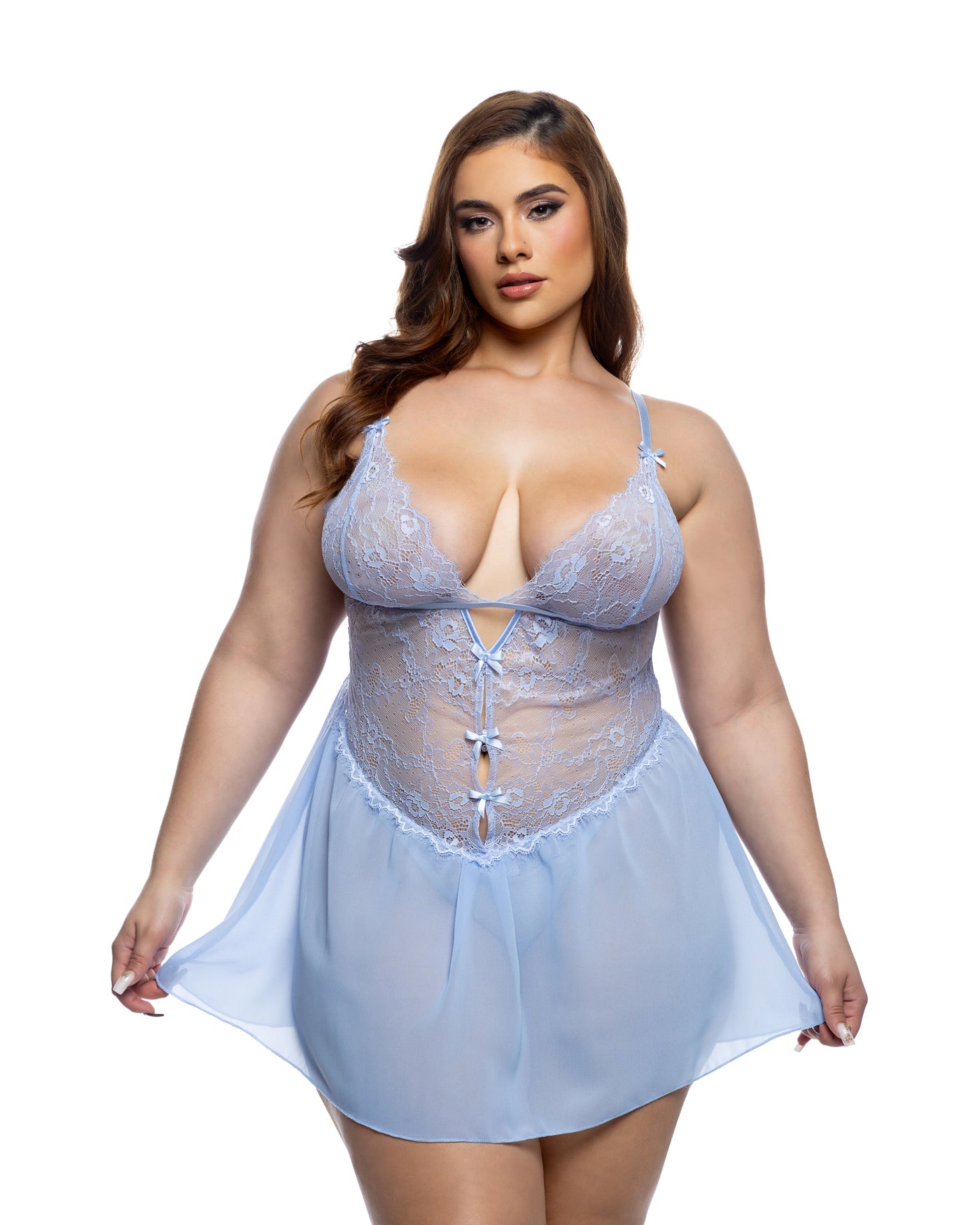 LI810 - Paradise Dream Babydoll 2pc Set