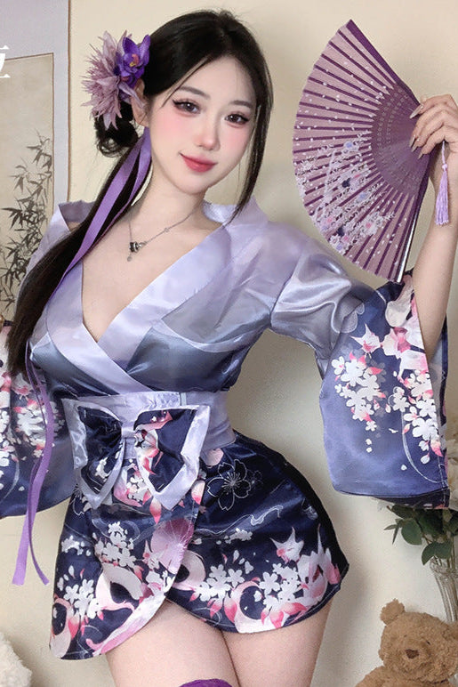 Purple Kimono Costume