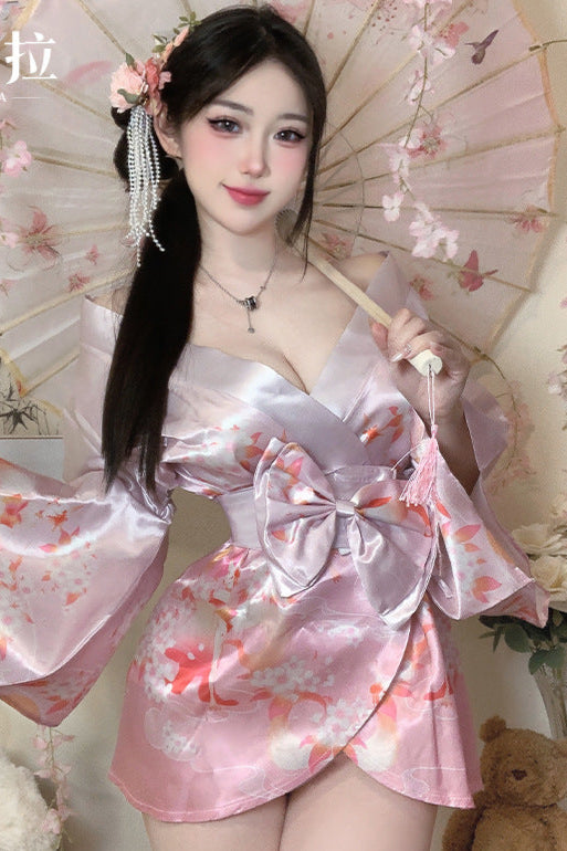 Pink Kimono Costume