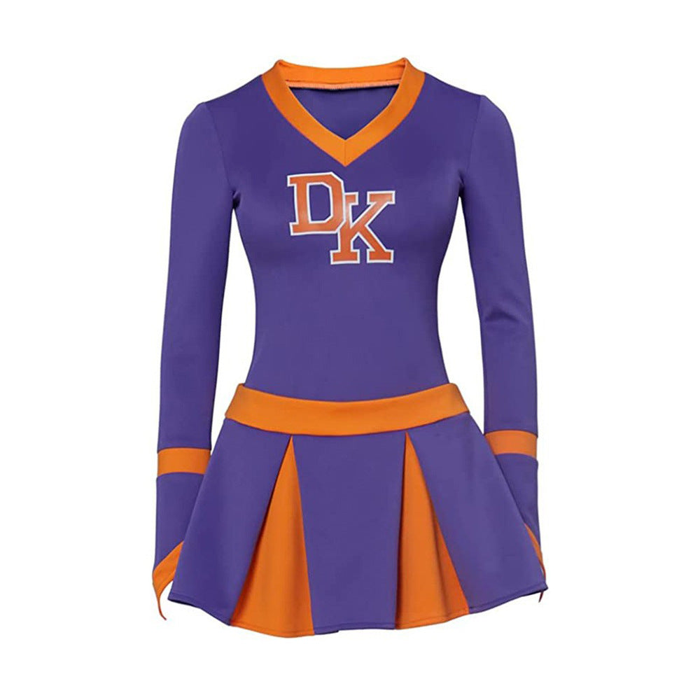 Purple Sexy Jennifer's Body 2Pc Cheerleader Costume