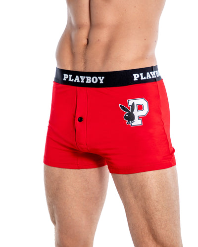 PBLI170 - Playboy Mens Varsity Modal Boxer Briefs