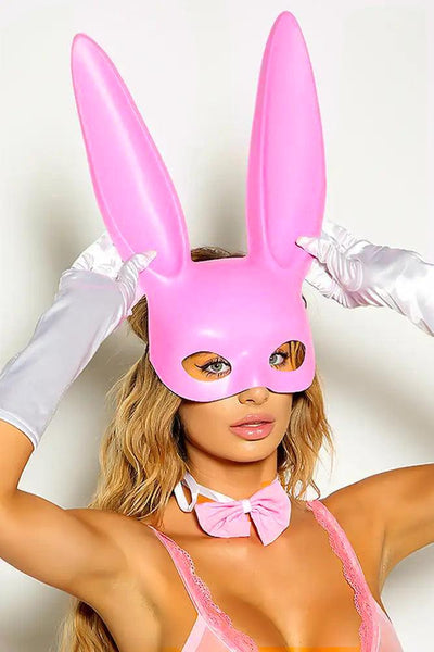 Barbie Pink Bunny Mask Costume Accessory - AMIClubwear