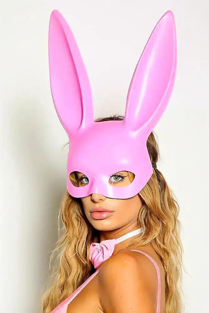 Barbie Pink Bunny Mask Costume Accessory