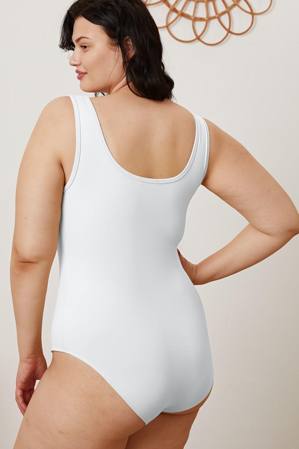 Basic Bae Full Size Square Neck Sleeveless Bodysuit - AMIClubwear