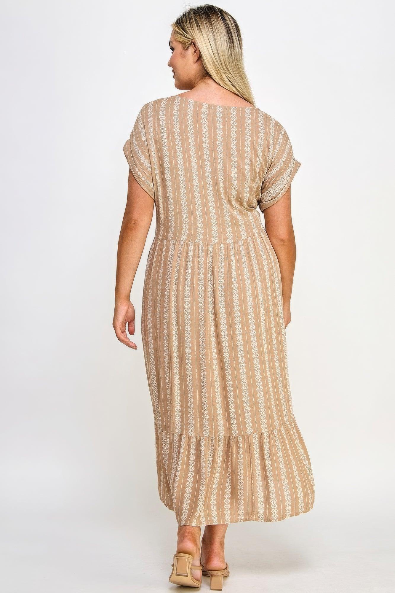 Boho Maxi Dress W/ Slip - AMIClubwear