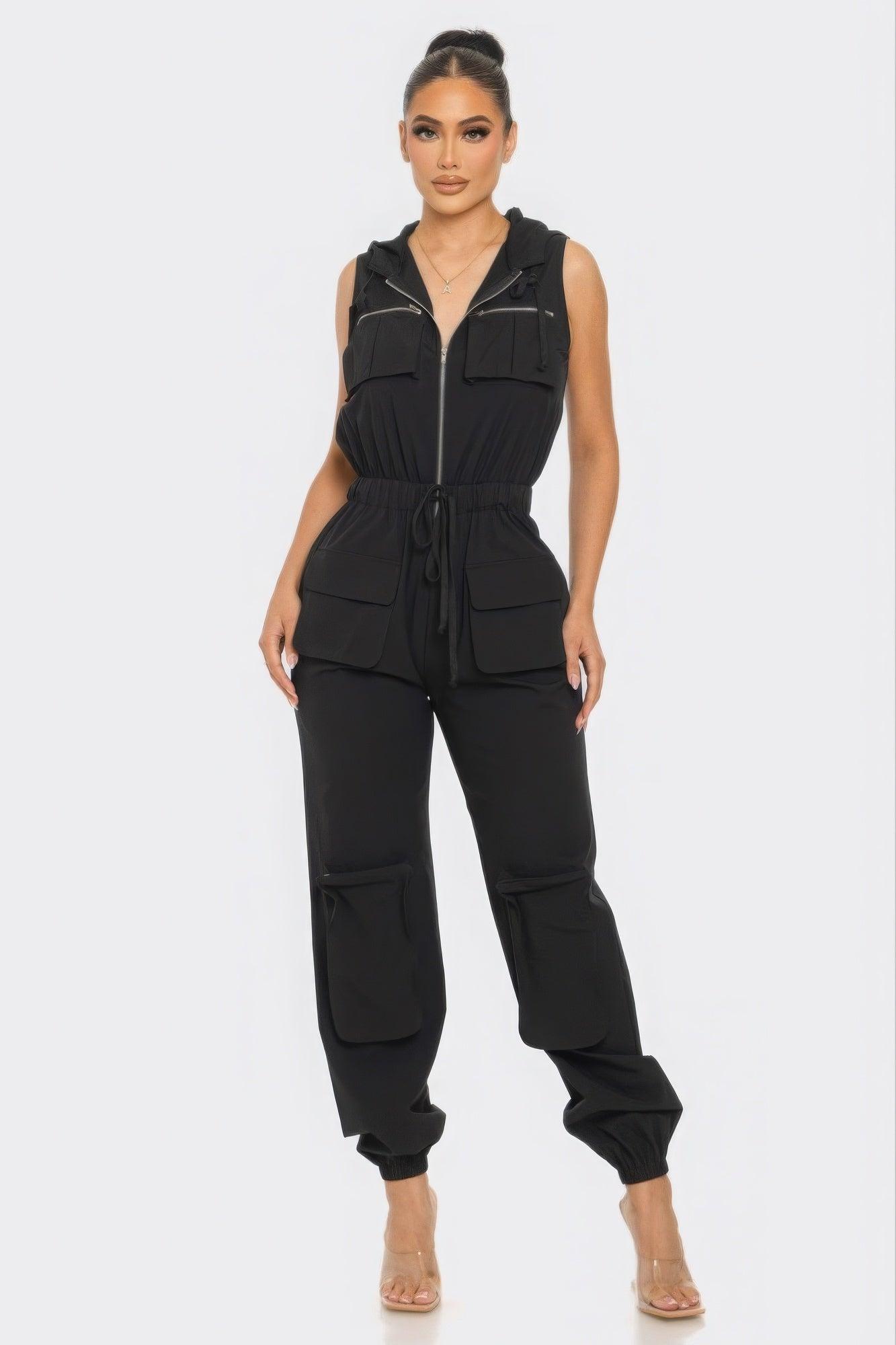 Cargo Jumpsuit - AMIClubwear