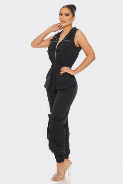 Cargo Jumpsuit - AMIClubwear